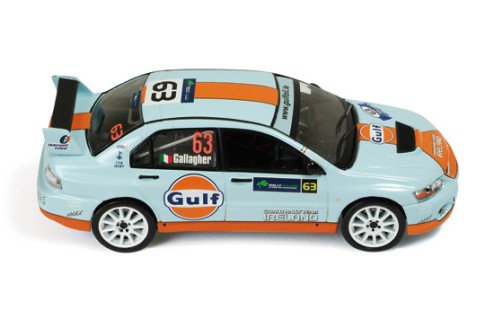 Mitsubishi Lancer Evo IX #63 S. Gallagher - P. Kiely 13th Rally Ireland 2009 (Gulf)