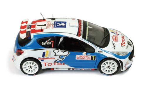 Peugeot 207 S2000 #7 S. Sarrazin - J-J. Renucci 3rd Rally Monte Carlo 2009