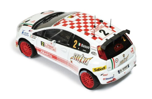 Fiat Abarth Grande Punto S2000 #2 G. Basso - M. Dotta 5th Rally Monte Carlo 2009