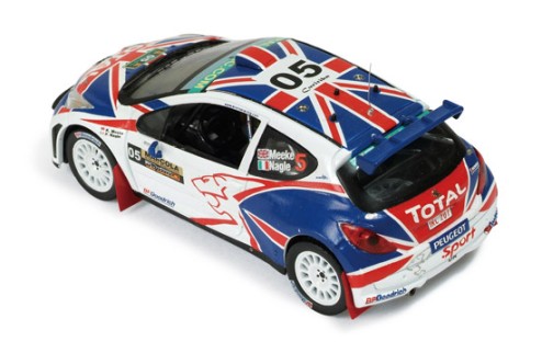 Peugeot 207 S2000 #5 K. Meeke - P. Nagle Winner Rally Brazil 2009