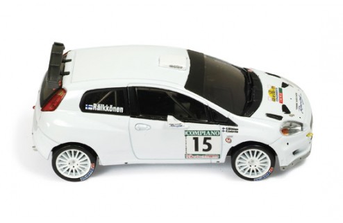 Fiat Punto S2000 #15 K. Raikkonen (Ferrari F1 Driver) - K. Lindstrom Rally Della Marca (Italy) 2009