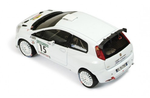 Fiat Punto S2000 #15 K. Raikkonen (Ferrari F1 Driver) - K. Lindstrom Rally Della Marca (Italy) 2009