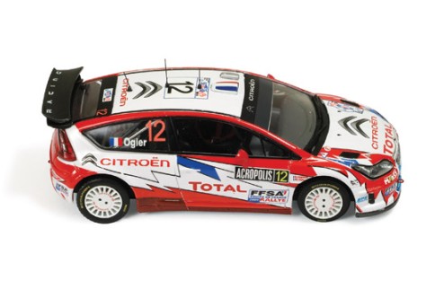 Citroen C4 WRC #12 S. Ogier - J. Ingrassia 2nd Rally Acropolis 2009