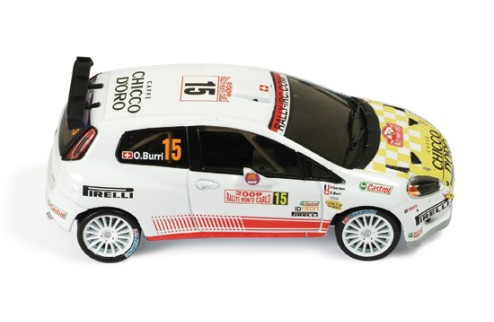 Fiat Abarth Grande Punto S2000 #15 O. Burri - F. Gordon 7th Rally Monte Carlo 2009