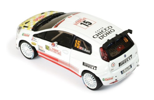 Fiat Abarth Grande Punto S2000 #15 O. Burri - F. Gordon 7th Rally Monte Carlo 2009