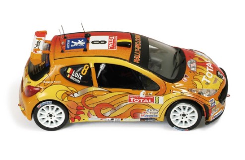Peugeot 207 S2000 #8 F. Loix - Miclotte 3rd IRC Ypres Rally 2009