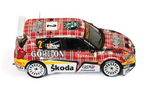 Skoda Fabia S2000 #2 F. Duval - Giraudet IRC Ypres Rally 2009