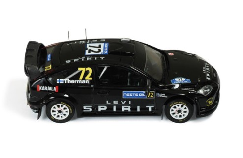 Ford Focus RS WRC 08 #72 M. Therman - J. Perala 15th Rally Finland 2009