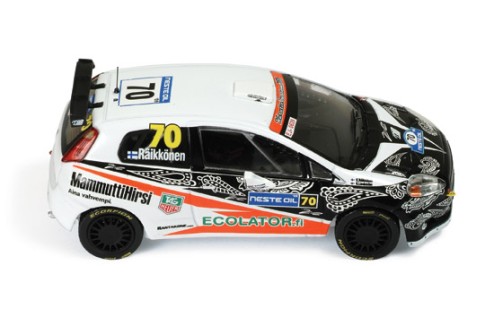 Fiat Grande Punto S2000 #70 K. Raikkonen - K. Lindstrom Rally Finland 2009 (F1 Driver)