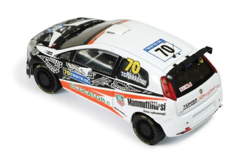 Fiat Grande Punto S2000 #70 K. Raikkonen - K. Lindstrom Rally Finland 2009 (F1 Driver)