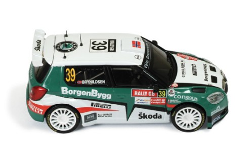 Skoda Fabia S2000 #39 E. Brynildsen - Denis Giraudet 9th Wales Gb Rally 2009 (Winner P-WRC)