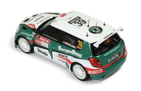 Skoda Fabia S2000 #39 E. Brynildsen - Denis Giraudet 9th Wales Gb Rally 2009 (Winner P-WRC)