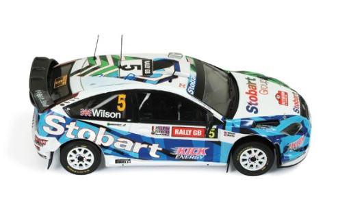 Ford Focus RS WRC08 #5 M. Wilson - S. Martin Wales Gb Rally 2009
