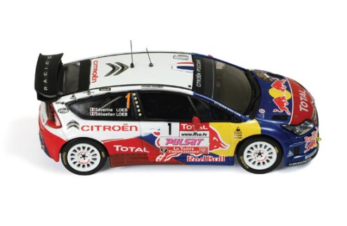 Citroen C4 WRC #1 S. Loeb (Mr.) - S. Loeb (Ms.) Winner Rally Du Var 2009
