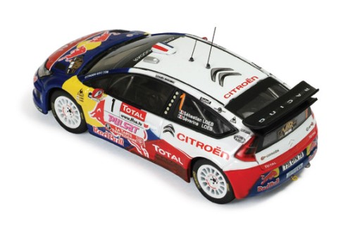 Citroen C4 WRC #1 S. Loeb (Mr.) - S. Loeb (Ms.) Winner Rally Du Var 2009