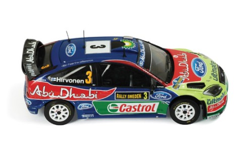 Ford Focus WRC #3 M. Hirvonen - J. Lehtinen Winner Rally Sweden 2010