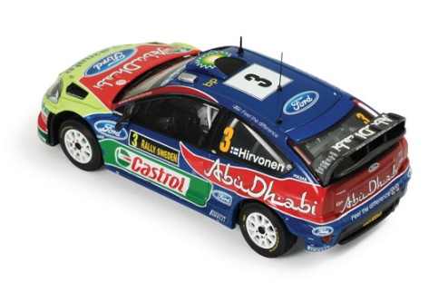 Ford Focus WRC #3 M. Hirvonen - J. Lehtinen Winner Rally Sweden 2010
