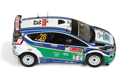 Ford Fiesta S2000 #28 X. Pons - A. Haro 8th Carona Mexico Rally 2010 (S-WRC Winner)