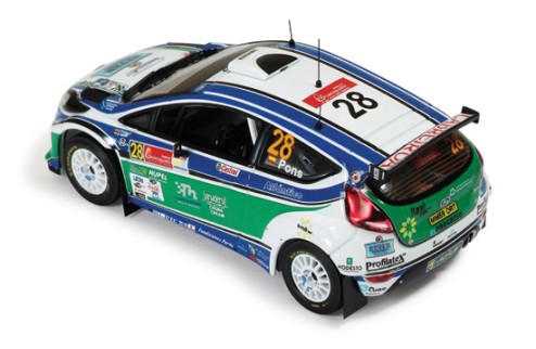 Ford Fiesta S2000 #28 X. Pons - A. Haro 8th Carona Mexico Rally 2010 (S-WRC Winner)