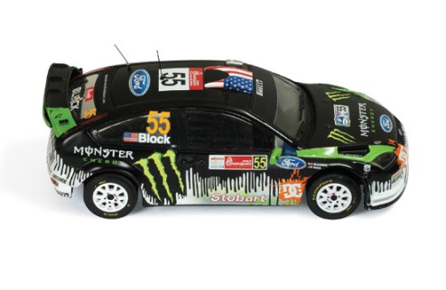 Ford Focus RS WRC08 #55 K. Block - A. Gelsomino 18th Corona Mexico Rally 2010