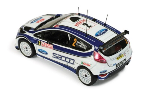 Ford Fiesta S2000 #2 M. Hirvonen - J. Lehtinen Winner Rally Monte Carlo 2010 (with night lights)