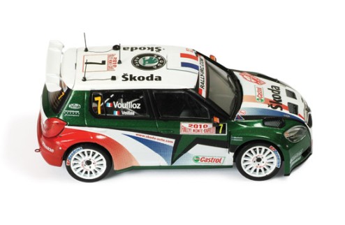 Skoda Fabia S2000 #7 N. Vouilloz - B. Veillas 3rd Rally Monte Carlo 2010