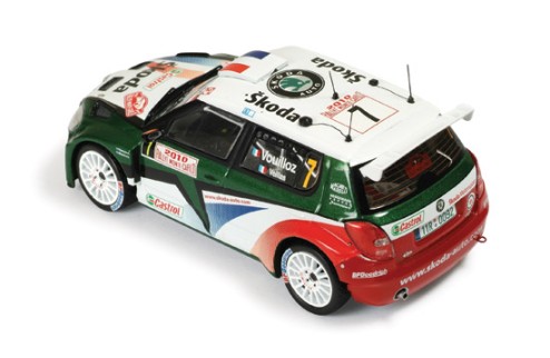 Skoda Fabia S2000 #7 N. Vouilloz - B. Veillas 3rd Rally Monte Carlo 2010
