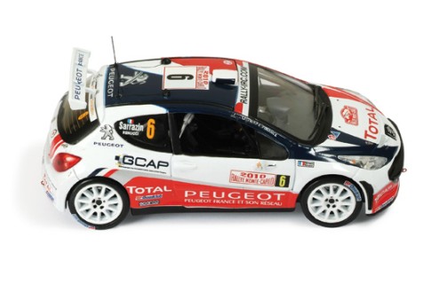 Peugeot 207 S2000 #6 S. Sarrazin - J-J. Renucci 4th Rally Monte Carlo 2010
