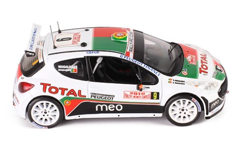 PEUGEOT 207 S2000 #9 B. Magalhaes - C. Magalhaes 7th Rally Monte Carlo 2010