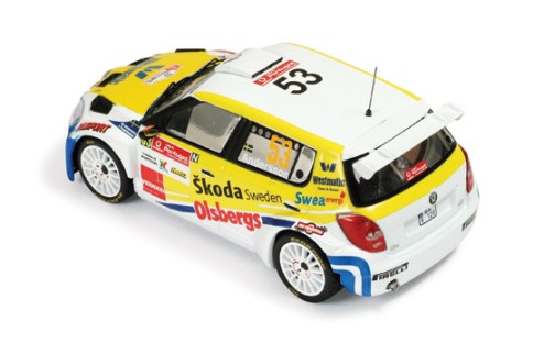Skoda Fabia S2000 #53 P-G. Andersson - A. Fredriksson 5th S-WRC Vodafone Rally Portugal 2010