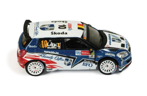 Skoda Fabia S2000 #10 F. Loix - F. Miclotte Winner Ypres Rally 2010