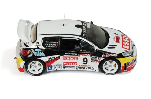 Peugeot 206 WRC # P. Snijers - E. V. D. Pluym Ypres Rally 2000
