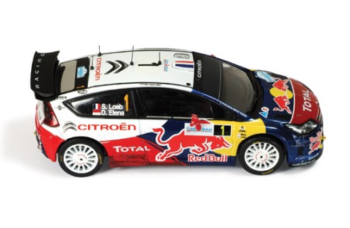 Citroen C4 WRC #1 S. Loeb - D. Elena Winner Rally de France 2010 (World Champion)