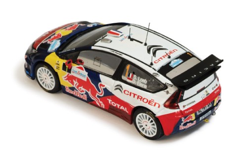 Citroen C4 WRC #1 S. Loeb - D. Elena Winner Rally de France 2010 (World Champion)