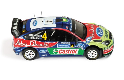 Ford Focus RS WRC 09 #4 J-M. Latvala - M. Anttila Winner Rally Finland 2010