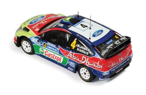 Ford Focus RS WRC 09 #4 J-M. Latvala - M. Anttila Winner Rally Finland 2010