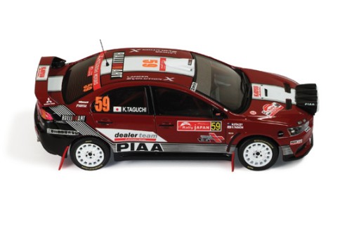 Mitsubishi Lancer Evo X K. Taguchi-M. Staycey Rally Japan 2008 (LHD)