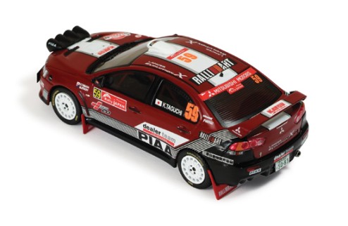 Mitsubishi Lancer Evo X K. Taguchi-M. Staycey Rally Japan 2008 (LHD)
