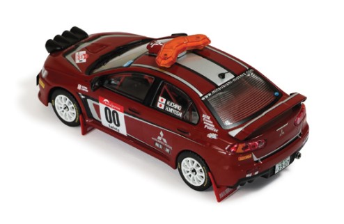 Mitsubishi Lancer Evo X #00 H. Miyoshi - H. Ichino Rally Japan Safety Car 2008 (RHD)