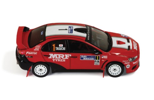 Mitsubishi Lancer Evo X K. Taguchi - C. Murphy Rally Hokkaido 2010 (LHD)