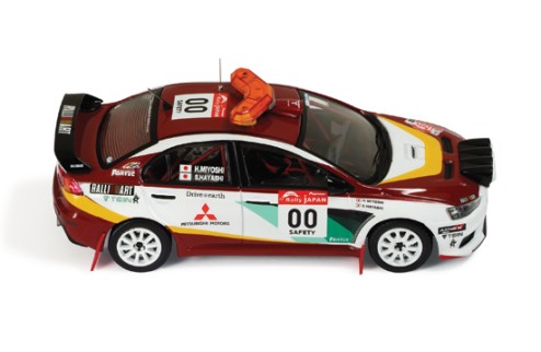 Mitsubishi Lancer Evo X #00 H. Miyoshi - S. Hayashi Rally Japan Safety Car 2008 (RHD)