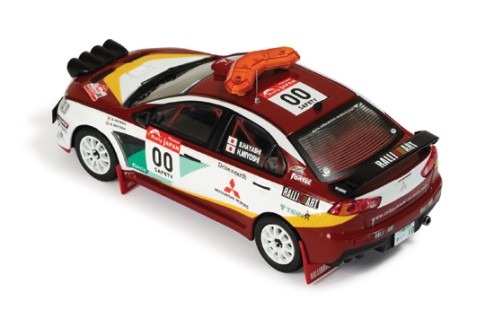 Mitsubishi Lancer Evo X #00 H. Miyoshi - S. Hayashi Rally Japan Safety Car 2008 (RHD)