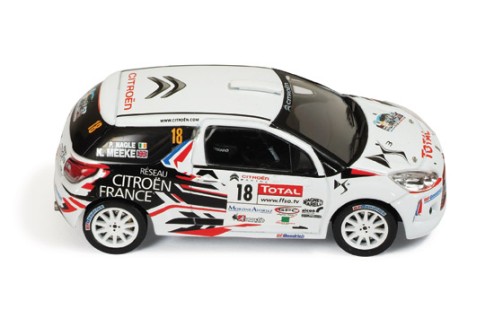Citroen DS3 R3 #18 K. Meeke-P. Nagle Rally Mont-Blanc Morzine 2010