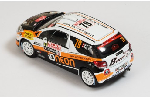 Citroen DS3 R3 #79 M. Burri-S. Rey Rally Monte Carlo IRC 2011