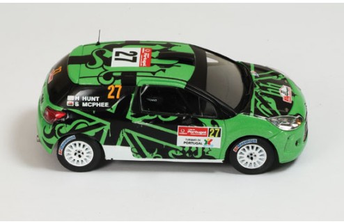 Citroen DS3 R3 #27 G.Hunt-S.Marshall Rally Portugal IRC 2011