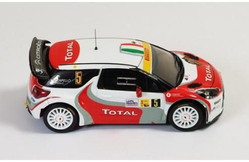 Citroen DS3 WRC #5 R.Capello-L.Pirollo 3rd Monza Rally 2011 (with night lights)