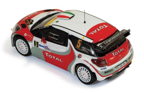 Citroen DS3 WRC #5 R.Capello-L.Pirollo 3rd Monza Rally 2011 (with night lights)