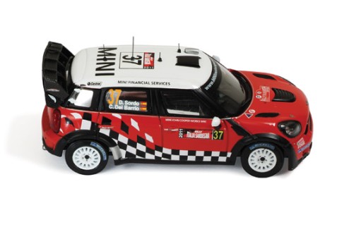 Mini Countryman John Cooper Works WRC #37 D. Sordo-Del Bario Rally Sardegna 2011