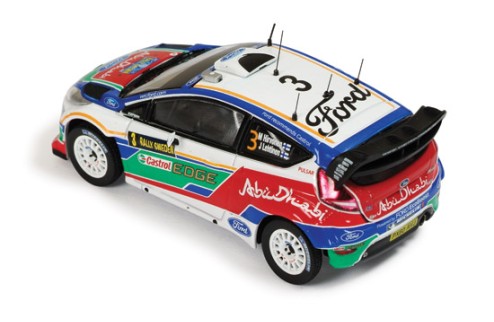 Ford Fiesta RS WRC #3 M. Hirvonen-J. Lehtinen Winner Swedish Rally 2011