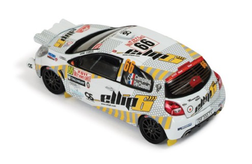 Renault Clio R3 #66 P. Campana-S. de Castelli Rally Monte Carlo 2011 (with night lights)
